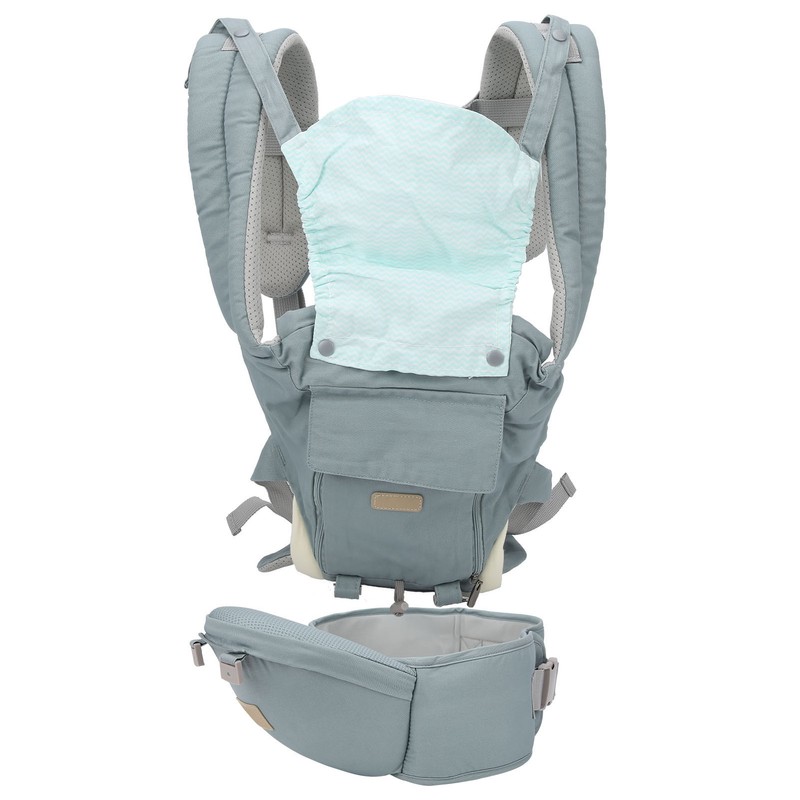 Adjustable Baby Carrier Breathable Newborns Toddlers Ergonomic Thickening HipseatCyan
