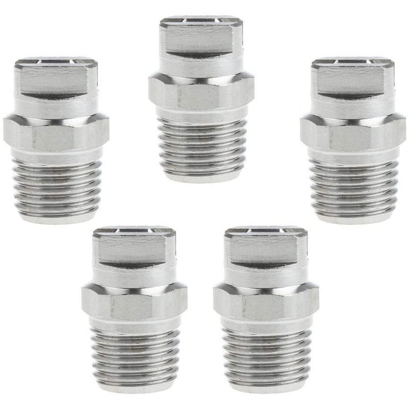 Marsrut 5 Pieces Flat Fan High Pressure Washer Spray Tip