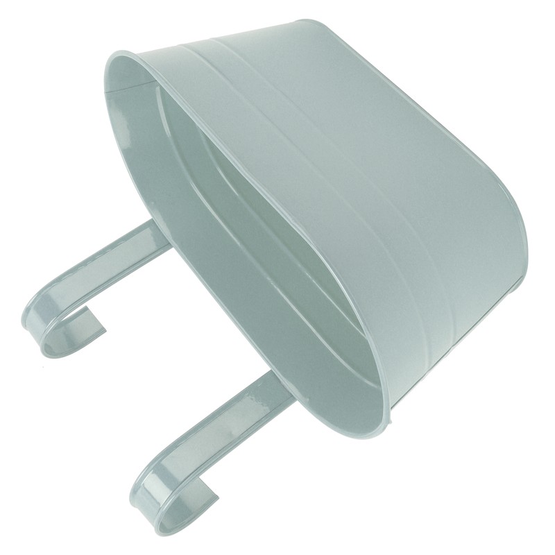 Hanging Flower Planter Iron Bucket Flower Pot Holder with Detachable
