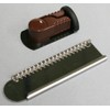 Nomuratec Slide Lock, 1-Pack, Dark Brown N-3081