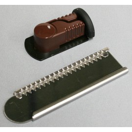 Nomuratec Slide Lock, 1-Pack, Dark Brown N-3081