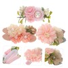 SAFIGLE 3pcs Floral Hair Clips for Girls Boy Girl Hair