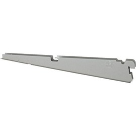 Organized Living freedomRail Bracket for Ventilated Shelves, 12-inch - Nickel