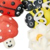 Culpitt Bee, Ladybird, Mushroom & Daisy Sugar Decorations, Spring Themed
