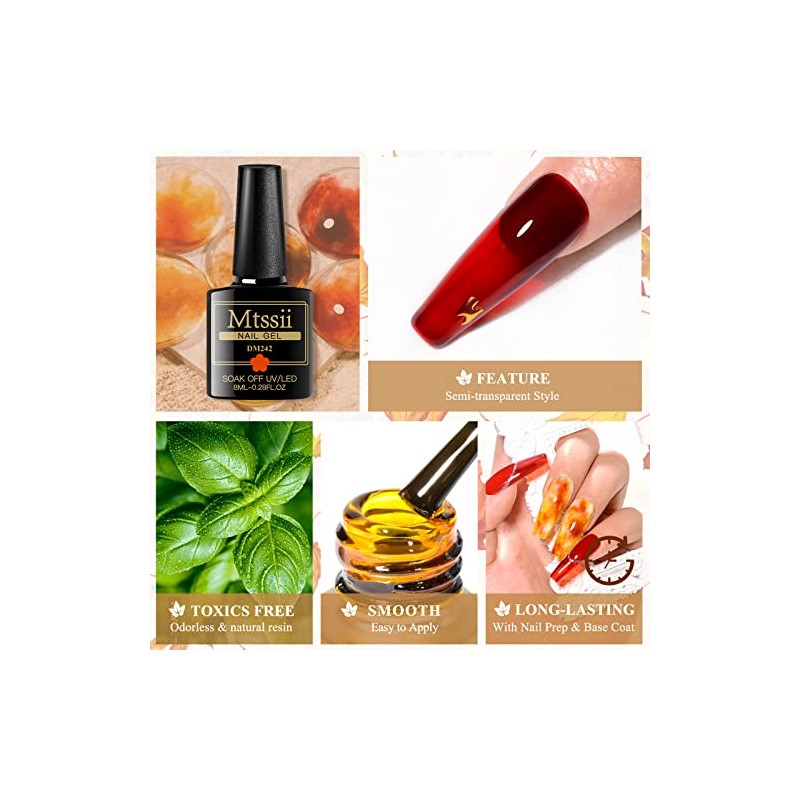 MTSSII- Esmalte en gel con efecto ámbar recupere la tendencia