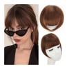 Flequillos Postizos Flequillo de pelo for mujer, flequillo francés sintético