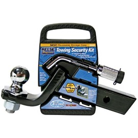 Reese Towpower Interlock® Trailer Hitch Ball Mount Security Kit, 5,000 lbs. Capacity, Fits 2 in. Receiver, 3-1/4 in. Drop, Black