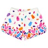 iscream Big Girls Candy Print Silky Soft Plush Shorts -