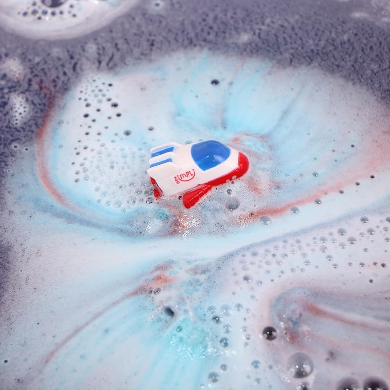 ZIMPLI - 3 x Large 100g Alien Surprise Baff Bombz,