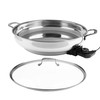 XL Electric 16" Skillet By CucinaPro- 18/10 Stainless Steel Frying