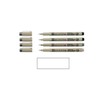 Pigma Sakura Micron 05-2 Pieces Grey and 2 Pieces Black