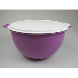 TUPPERWARE Maximilian Mixing Bowl 10.0 L Purple Bowl Peng Party Bomb Salad Bar