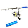 Portable Small Pen Fishing Rod and All Metal Spinning Reel