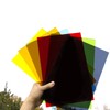 6 Pack 8 x 12 Colored Cast Acrylic Sheet，1/8" Translucent