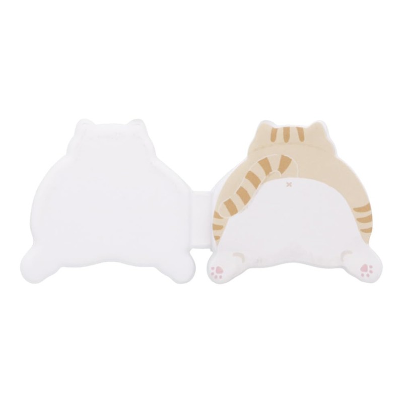 Sunstar Stationery S2839229 Sticky Notes, Puniketsu, Brown Tiger
