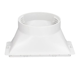 XIASABA 5 Inch Portable Air Conditioner Exhaust Hose Coupler Mobile AC Unit Tube Connector Portable Air Conditioner Hose Connector Rectangular Interface 130mm Hose Adapter