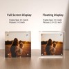 Sezanrpt 3 Pack Acrylic Picture Frames 3x3, 3 x 3