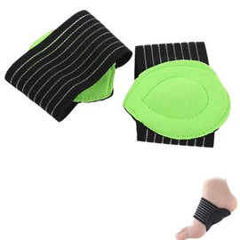 KEMUZ Fußgewölbestütze & Plantarfasziitis Bandage (2er Set) – Ergonomische Mittelfußbandage für Männer & Frauen, Schmerzlinderung bei Fußgewölbeschmerzen, Verstellbar & Atmungsaktiv