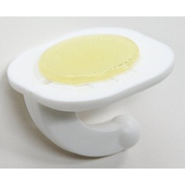 Daiichi Kogyo Soft Turtle Hook Round White S-10W