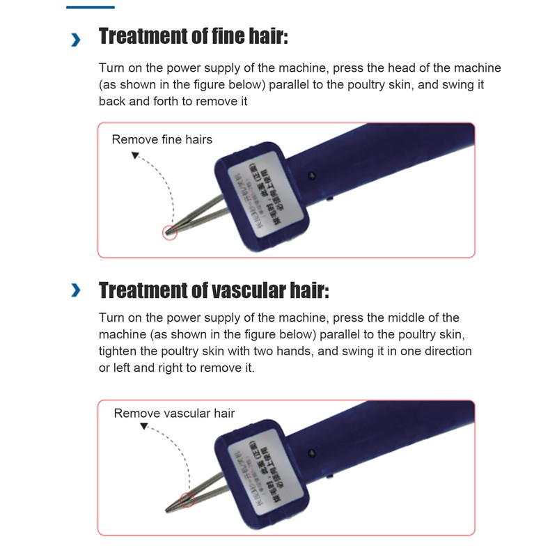 Handheld Electric Chicken Plucker Poultry Feather Plucker Machine Duck Feather