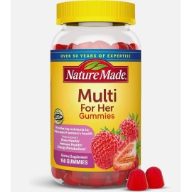 Nature Made Multivitamin Gummies for Her, Women's Daily Nutritional Support 150