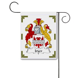 Joyce Coat of Arms/Joyce Family Crest 11 X 15 Garden Flag – Made in the U.S.A.