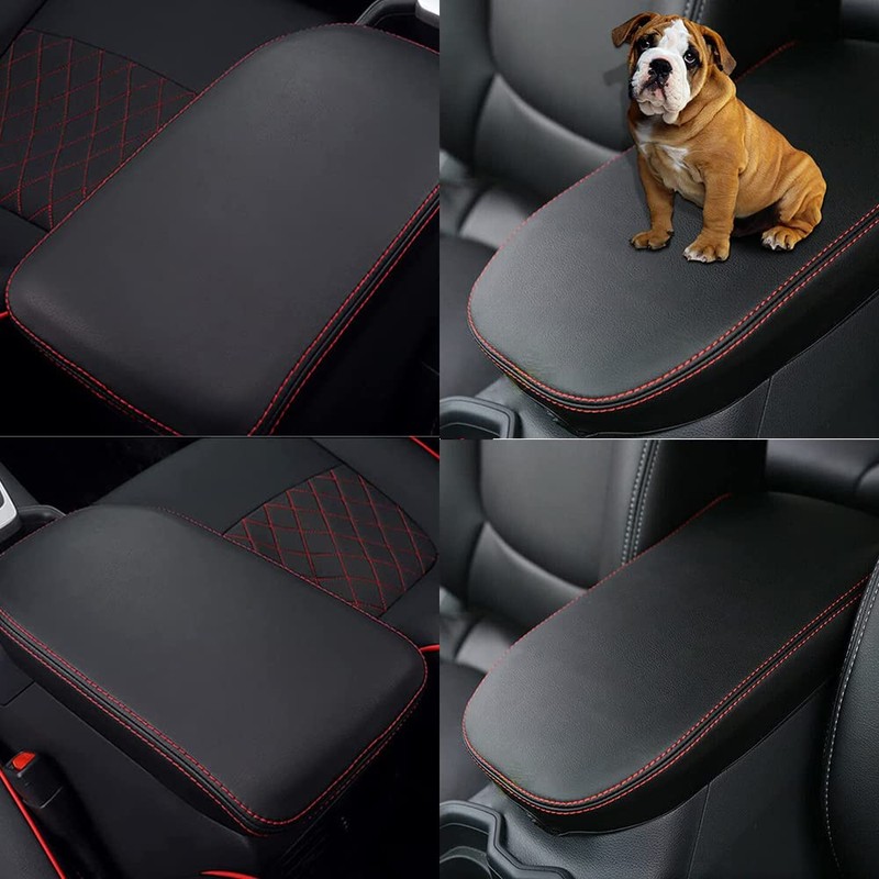 Auprite Center Console Armrest Cover for Toyota RAV4 2019-2025, Auto