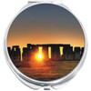 NewCharms Stonehenge.Sun Compact with Mirrors - Perfect Pocket and Purse