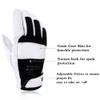 Intra-FIT TIG Welding Gloves with Short Cuff, Premium Grain Goatskin,