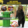 Critter Clips The Original Trash Can Locks for Animals, Easy