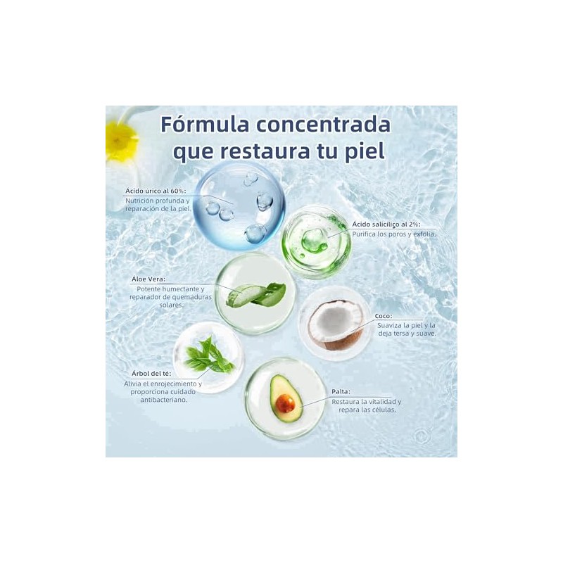 Crema Hidratante con Urea 60 para Pies, Manos y Codos