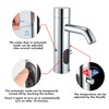 TUSEE Manual and Automatic Faucet, Touchless Bathroom Faucet with One