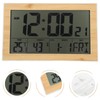 Cabilock 1Pc Screen Digital Alarm Clock with Thermometer Calendar Wall