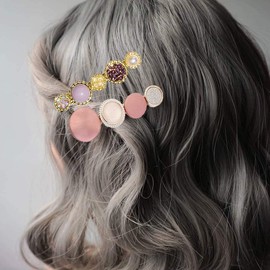 BetterJonny Hairpin Set, Set of 20, Hairpin, Pearl, Hair Clip, Pearl Barrette, Hair Ornament, Bangs, Hairpin, Cute, Alloy, Resin Pearl, Stylish, Hair Accessory, Women's