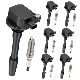SYKRSS 7-Pack UF835 Ignition Coils Compatible with Ford F-150 2018-2021/Mustang 2018-2020 5.0L V8 - Replaces for DG565, 5C2272, JR3Z12029A