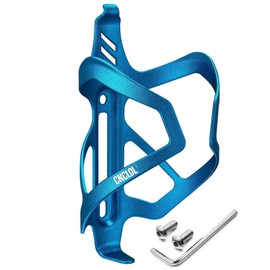 CNCLOL Bicycle Bottle Holder, Lightweight Aluminium Bicycle Drink Holder, Water Bottle Holder for Road Bike, MTB, Mountain Bike, Ebike, GravelBike, Children's Bicycle Bottle Holder (Black/Red/Blue