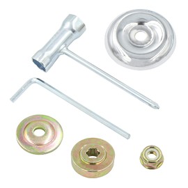 AILEETE Blade Adapter Kit for Most Straight-Shaft String Trimmer & Brush Cutter & Weed Eater & Weed Wacker Blade Attachment Kit (6 Teeth Thrust Plate Guard Washer)
