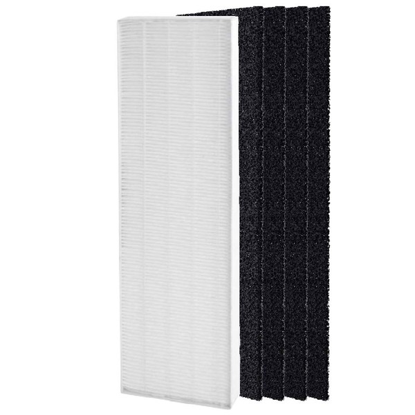 Nispira HEPA Filter Replacement Compatible with Fellowes AeraMax 90/100/DX5 DB5 Air Purifier. Compared to Part 40101701, 1 Filter