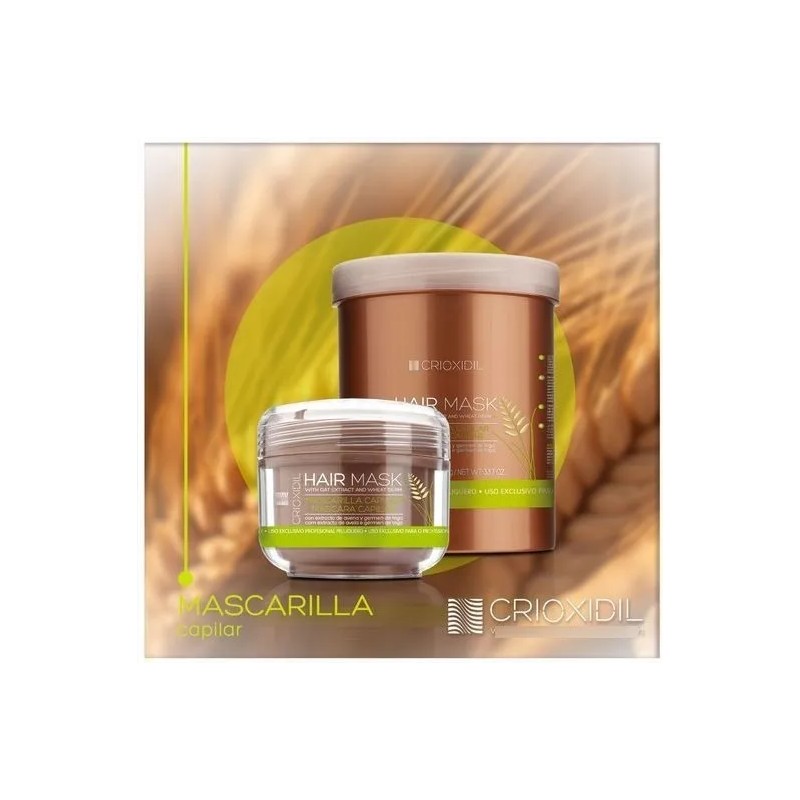 Crioxidil Mask Con Extracto De Germen De Trigo Y Avena