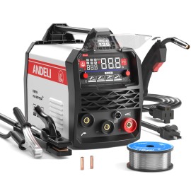 ANDELI MIG-250ME LED 110V/220V IGBT Welder MIG Welding Machinemodel number: MIG-135 LED, rated output current: 120