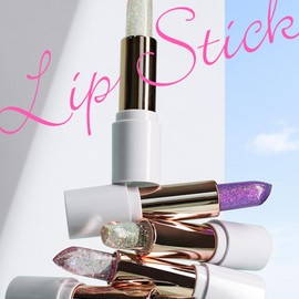 Eazerom 04 Farbwechselnder Lippenstift Wasserfeste,Jelly Lippenstift,Mit Temperaturwechsel,Pflegender,Feuchtigkeitsspendender,Lang Anhaltender Wasserfester Lippenbalsam,Lippenöl für trockene Lippen