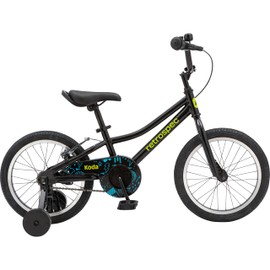 Retrospec Koda 16-Inch Kids Bike with Training Wheels & Safety Features - Adjustable Height Beginner Bicycle for Children 4-6 Years Old