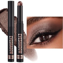 Sombra De Ojos En Barra, Iluminadores Maquillaje Lápiz De Sombra De Ojos, Glitter Para Ojos Sombra De Ojos En Crema Kit De Maquillaje Seductores, Altamente Pigmentados (A)