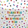 Suhelkit Thank You Decorations Table Cloth, We Appreciate You Table