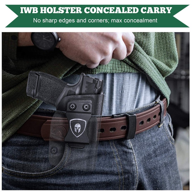 WARRIORLAND IWB KYDEX Holster, Compatible with Springfield Hellcat 3" Micro-Compact,