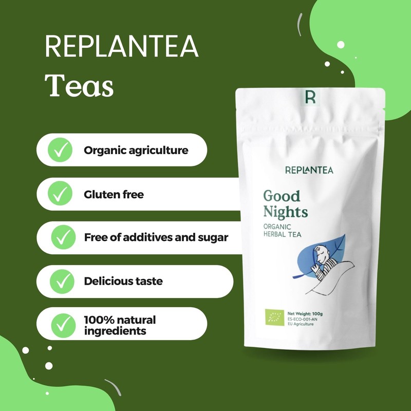 Herbal Tea Organic Good Night 100g (+50 Cups) | SLEEP
