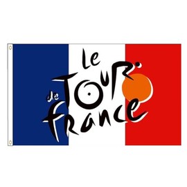 Yerchic Tour de France Flag Biking Cycling Banner 3x5ft Polyester Flags For Garage Room Man Cave
