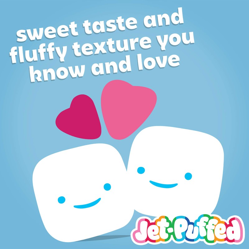 JetPuffed Mini Marshmallows (10 Oz Bags, Pack of 24)