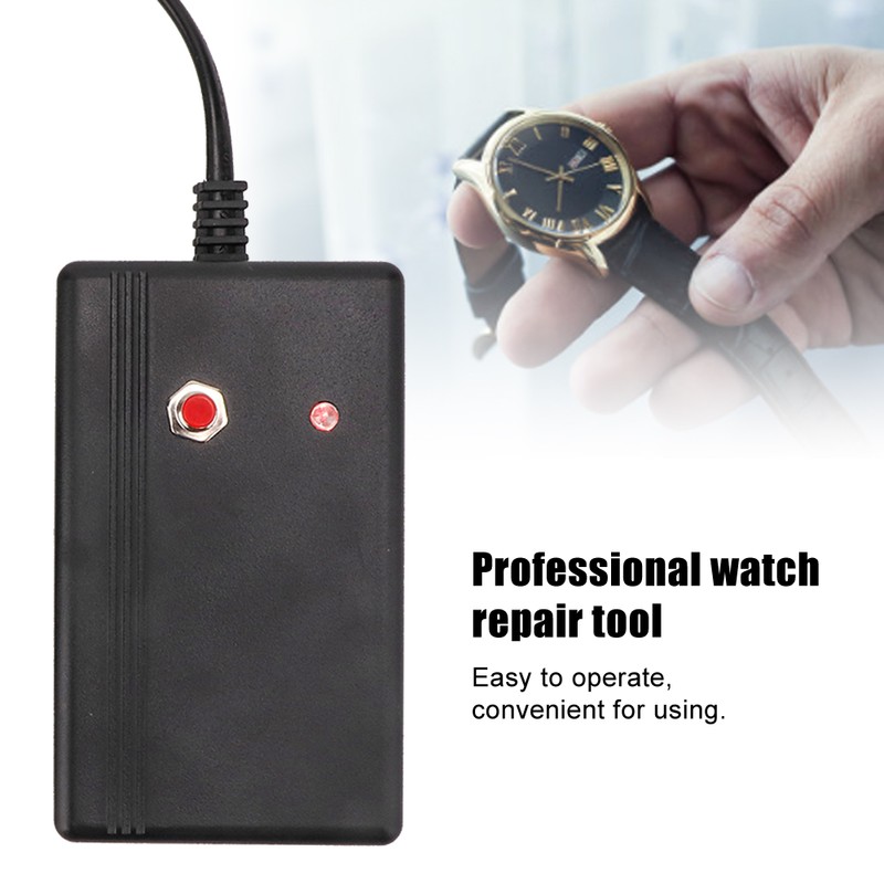 Professional Mechanical Watch Demagnetizer Degaussing Time Correct Repair Tool