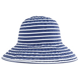San Diego Hat Company Women's Ribbon Braid Small Brim Hat - One Size, Black/White